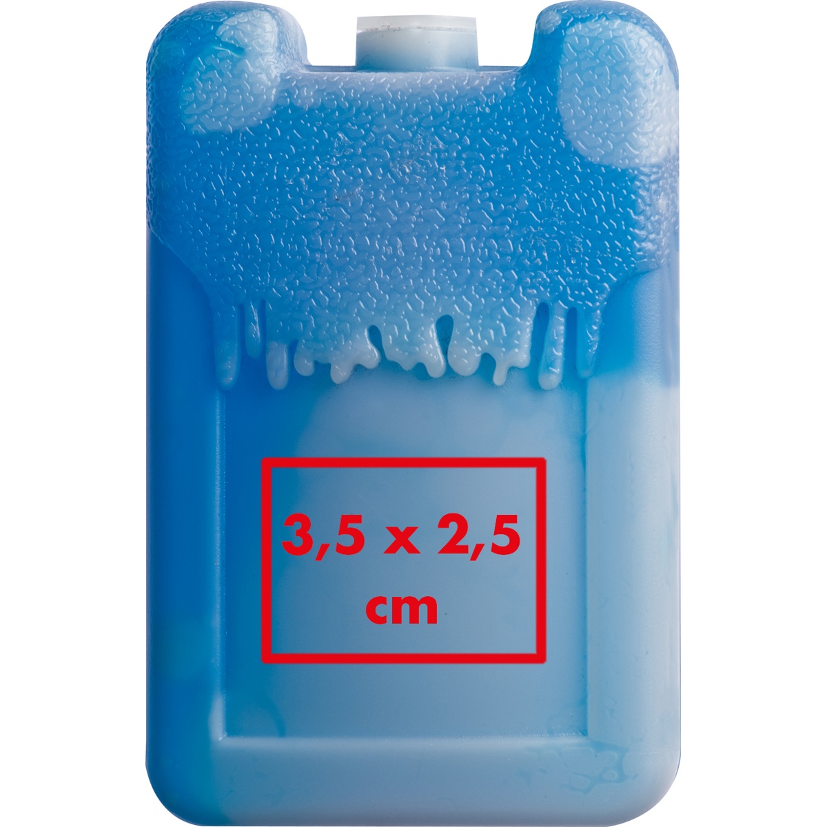 Auf der Unterseite (3,5 x 2,5 cm)