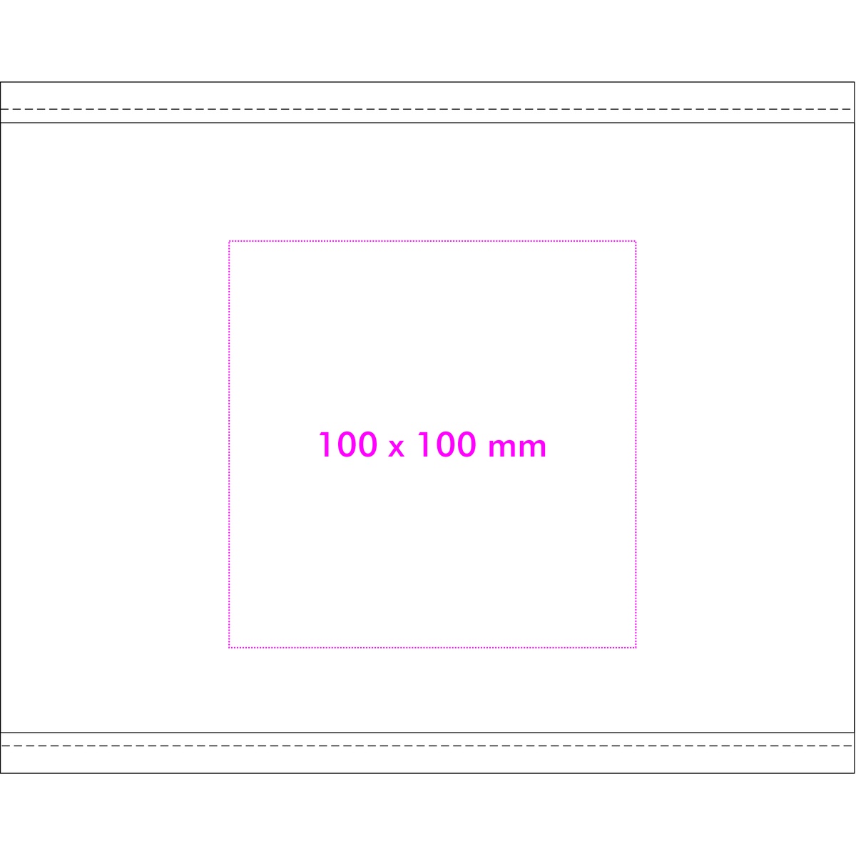 Vorderseite (10 x 10 cm)