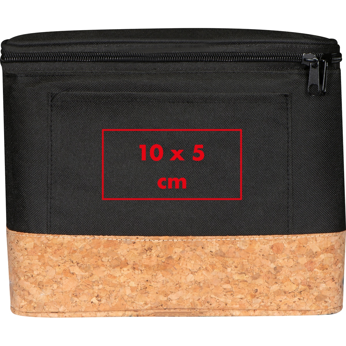 Auf der Vorderseite (10 x 5 cm)