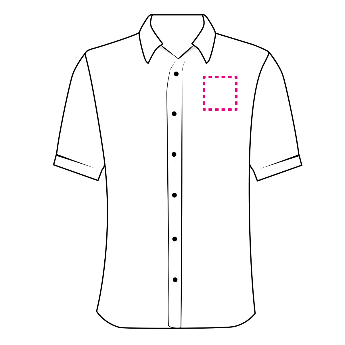 Brust links (Logo klein)