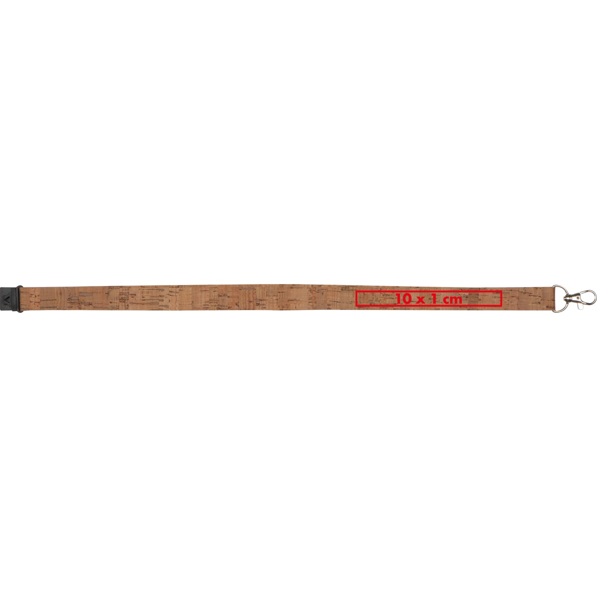 Auf dem Lanyard (10 x 1 cm)