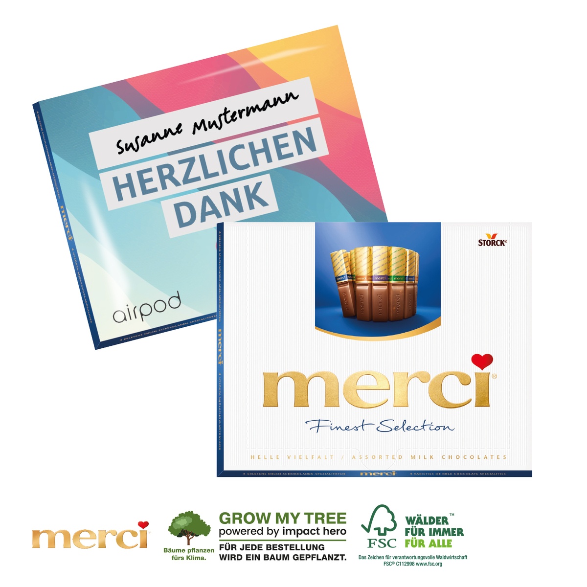 Rundum (ca. 196 x 158 x 11 mm)