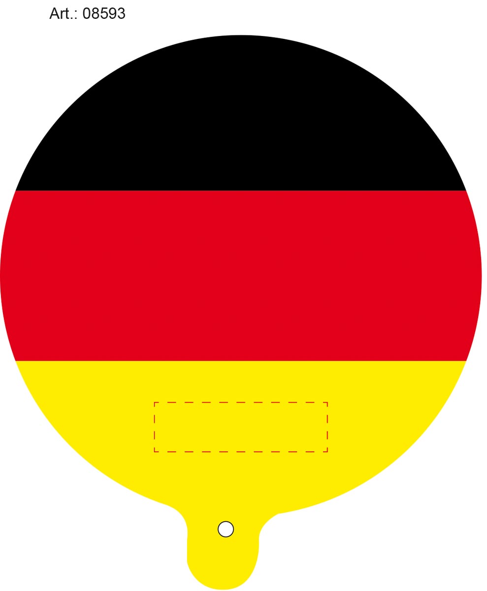 auf gelbes Segment (7x2 cm)