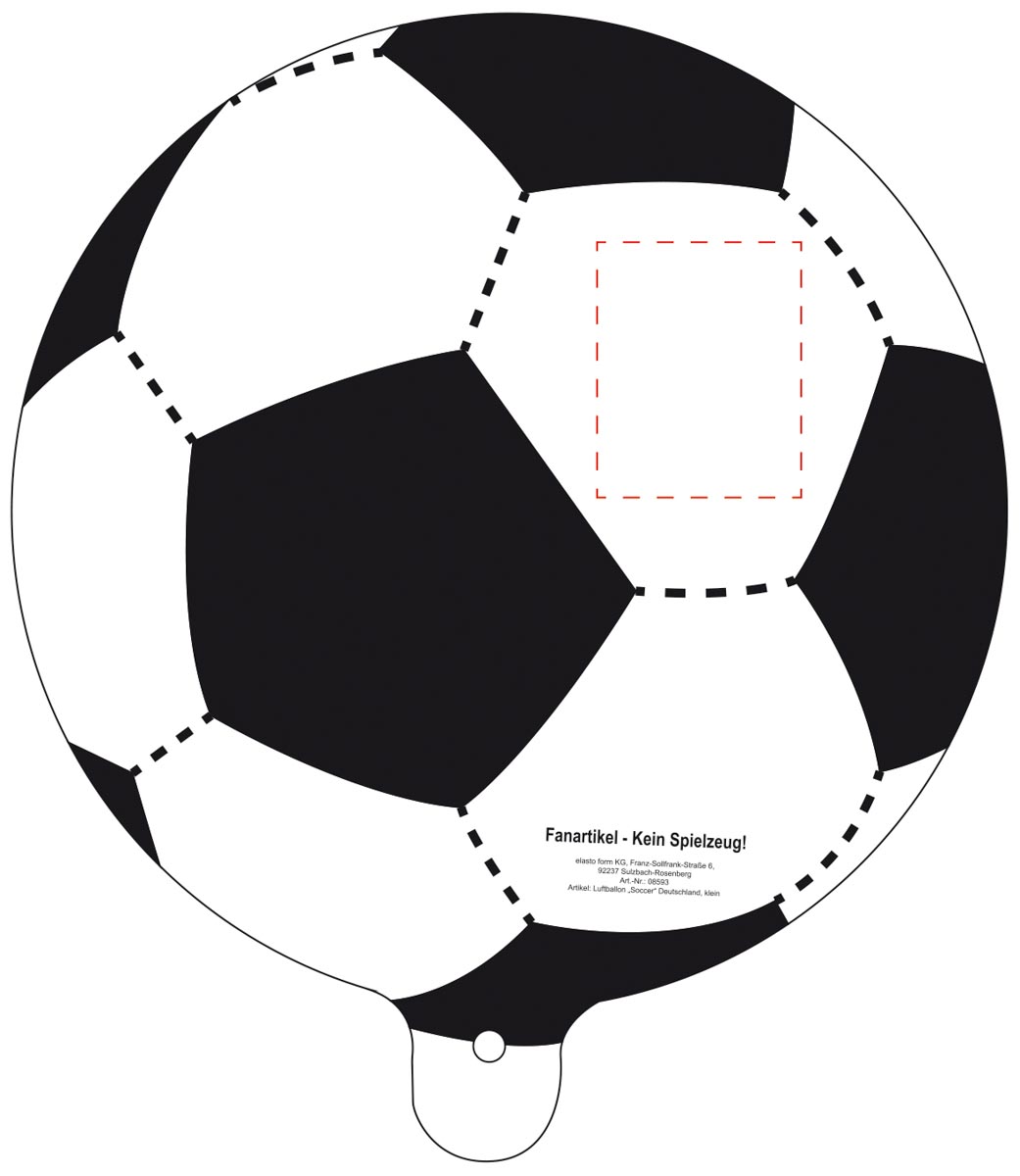 Auf Weißes Segment (5x4 cm)