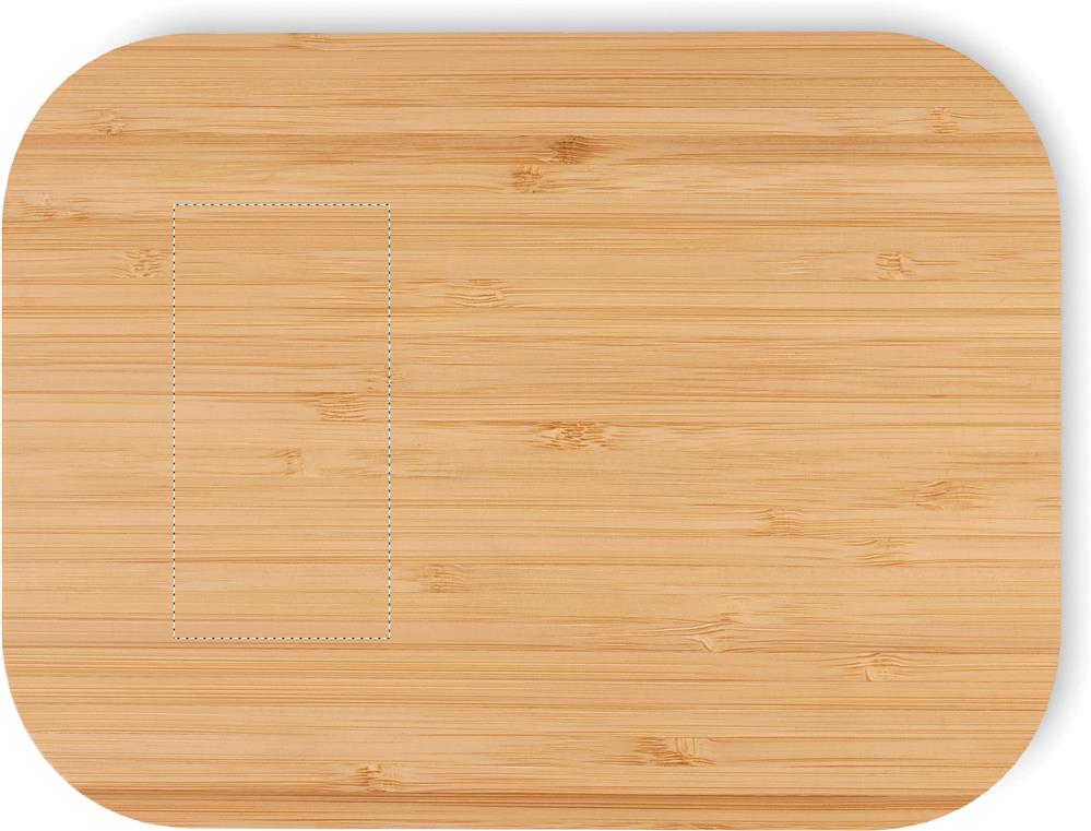 Deckel links (8 x 4 cm)