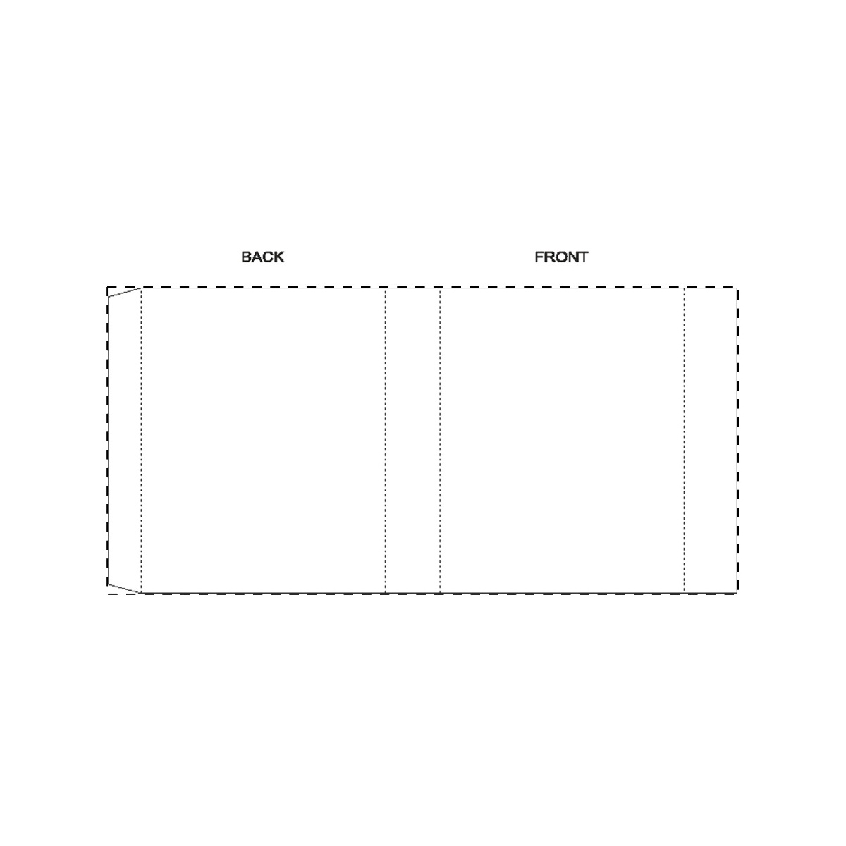 Maßgefertigte Papierbanderole (248 x 120 mm)