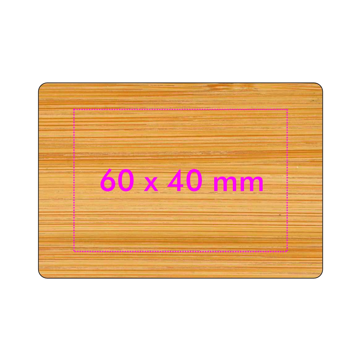 Vorderseite (6 x 4 cm)