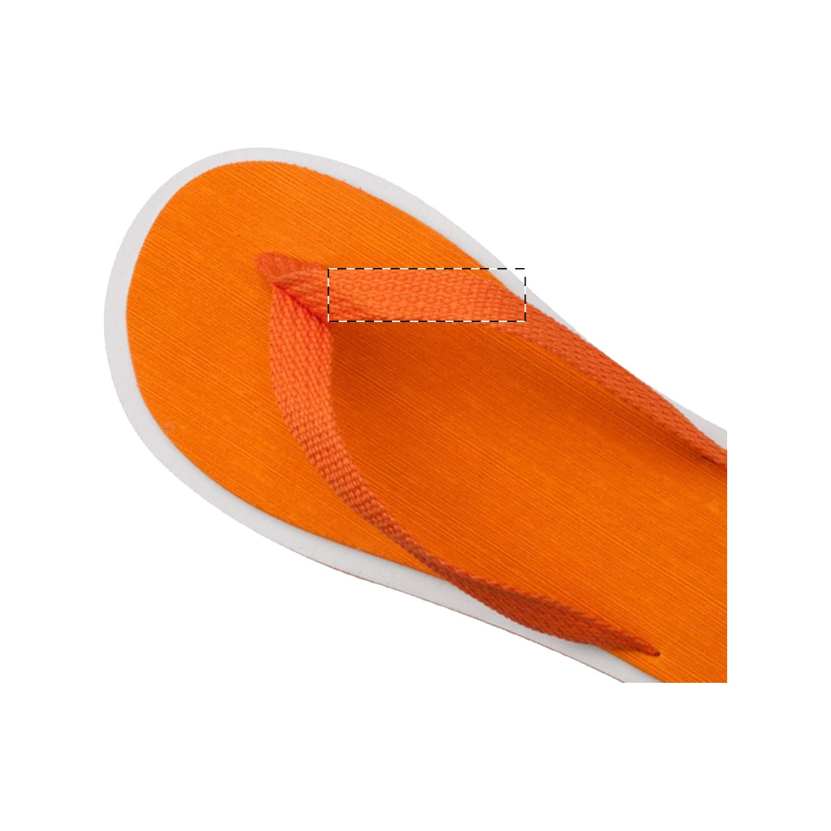 Linker Slipper - rechtes Band (60 x 10 mm)