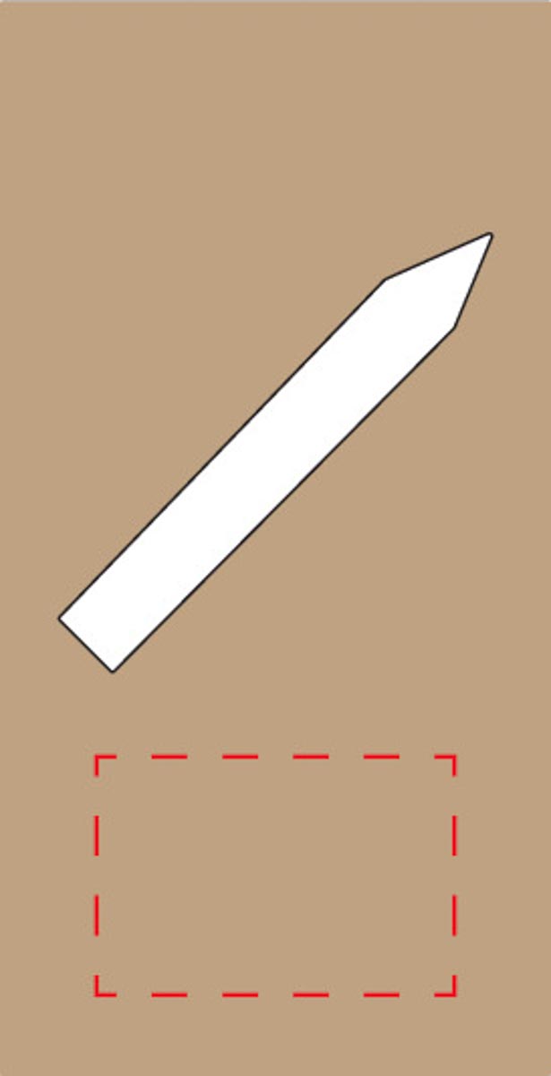unter Sichtfenster (3x2 cm)