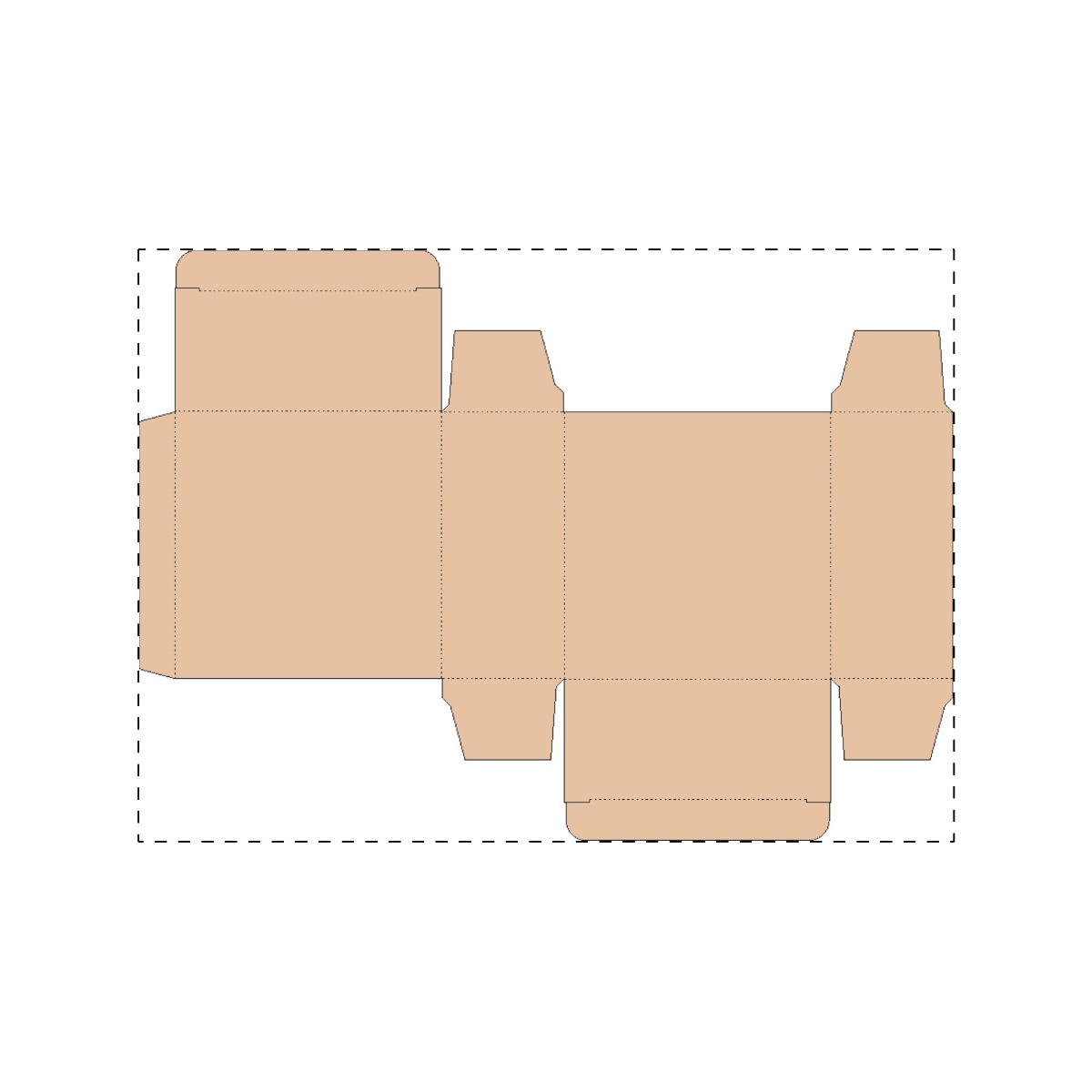 Maßgefertigter Kraft-Karton (297 x 215 mm)