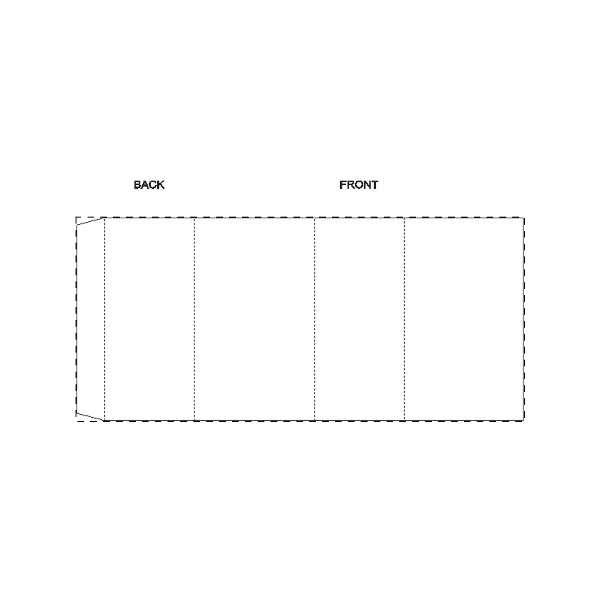 Maßgefertigte Papierbanderole (210 x 95 mm)