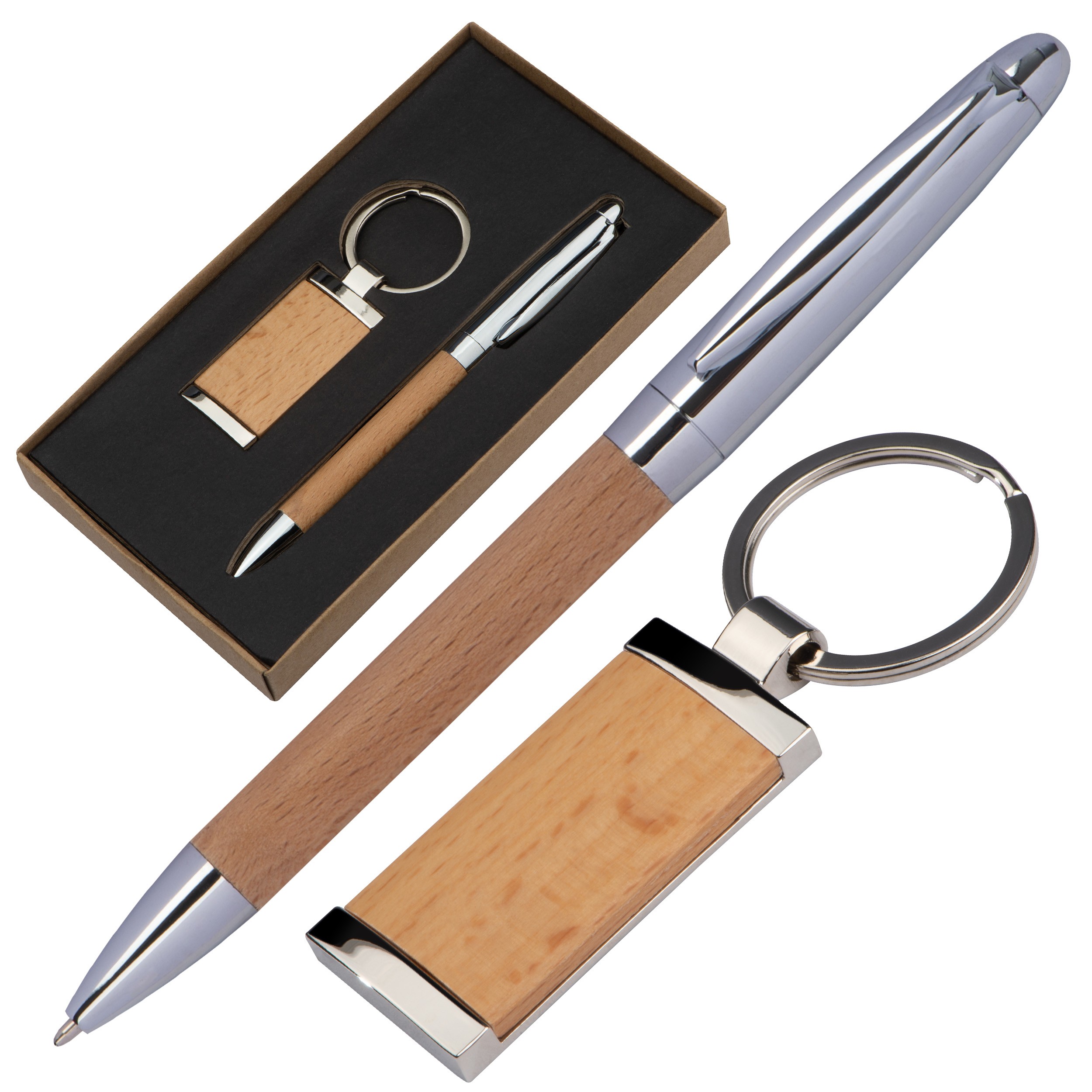 Auf beiden Holzflächen in einer Größe (3,5 x 0,6 cm)