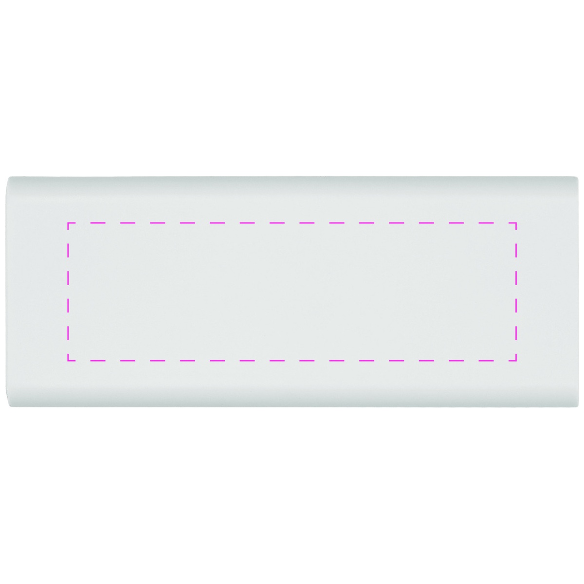 mittig (40 x 130 mm)