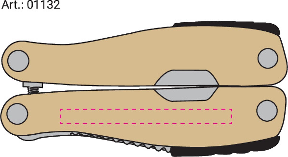 RS: untere Hälfte mittig (6x0,5 cm)