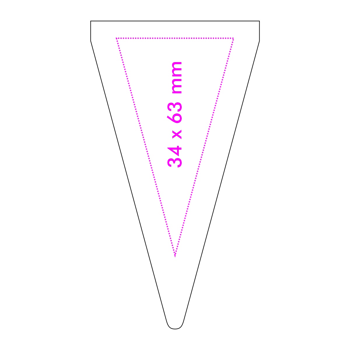 Rückseite (3,4 x 6,3 cm)