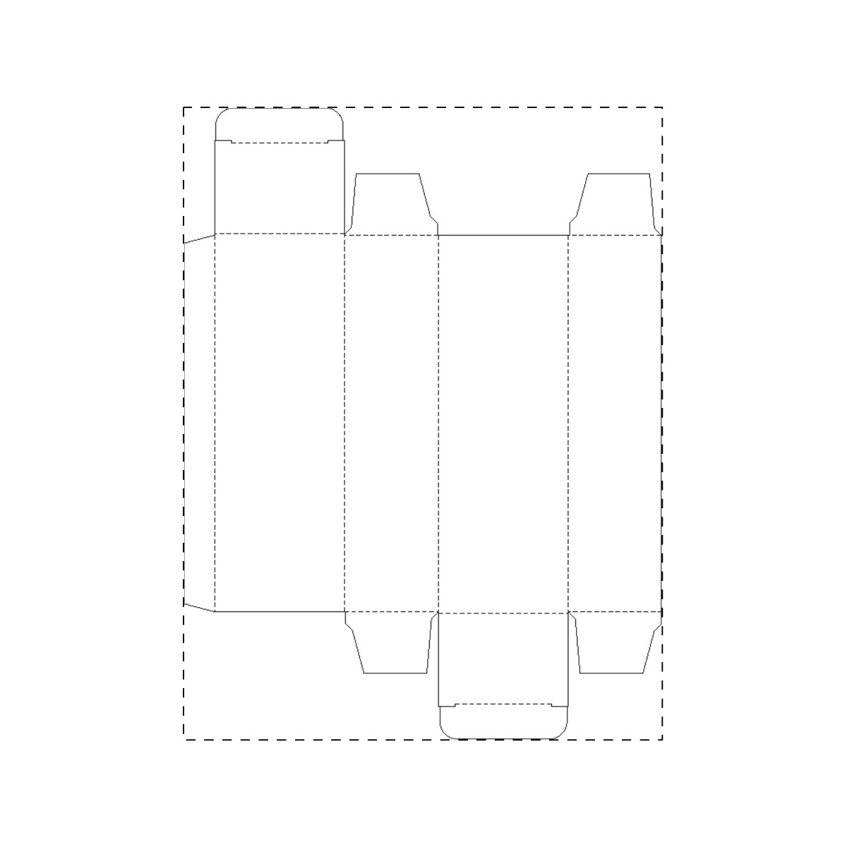 Maßgefertigter Karton (203 x 268 mm)