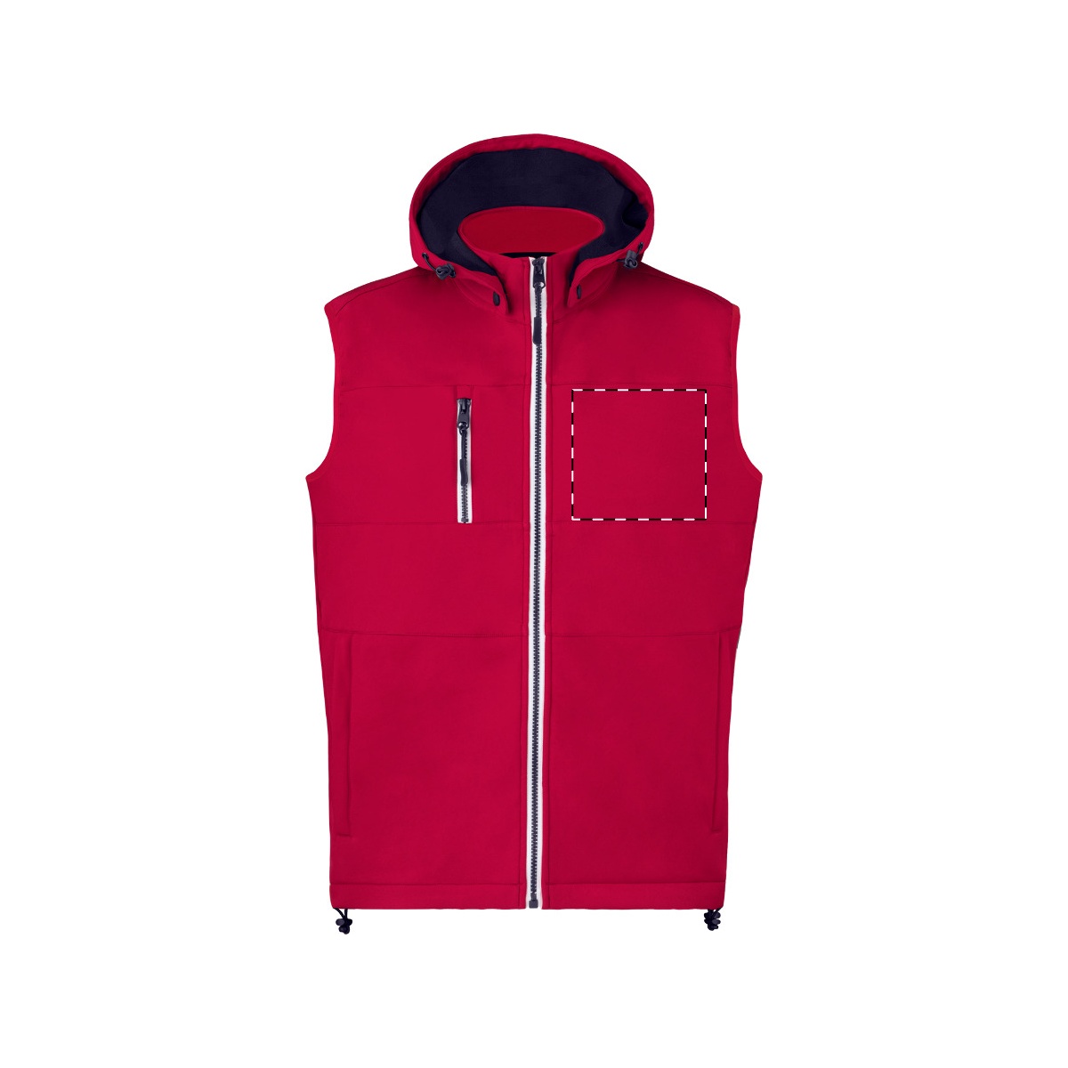 Linke Brust (150 x 80 mm)