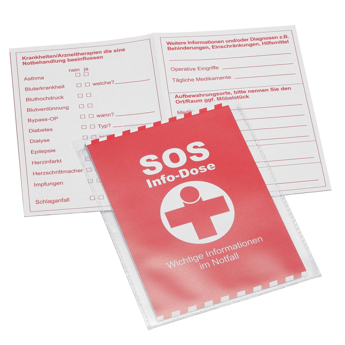 Vorderseite (10 x 4,5 cm)