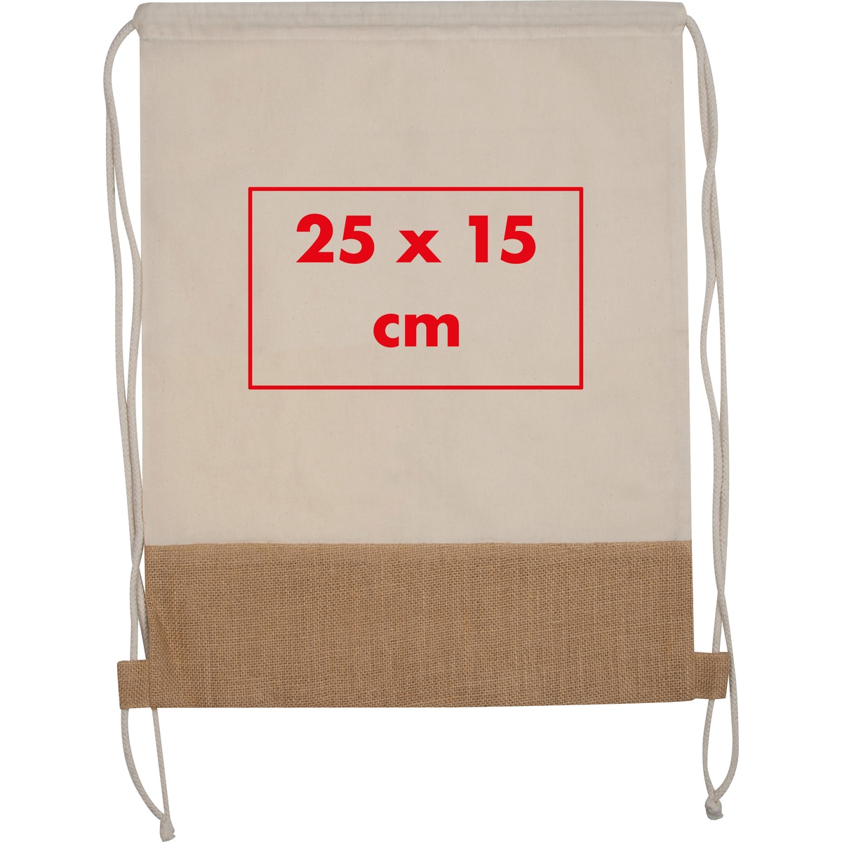 Auf die Tasche/Beutel (25 x 15 cm)