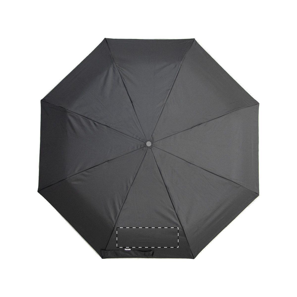 Segment 1 - mit Verschlussband (Segmentnumerierung im Uhrzeigersinn) (220 x 110 mm)