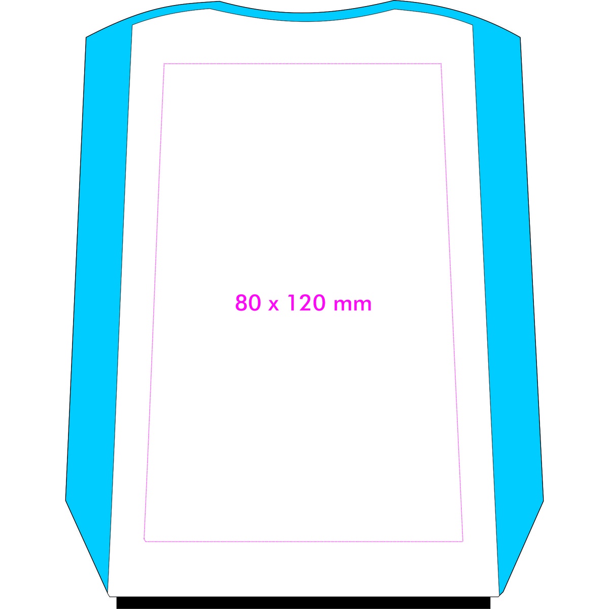 Rückseite (8 x 12 cm)