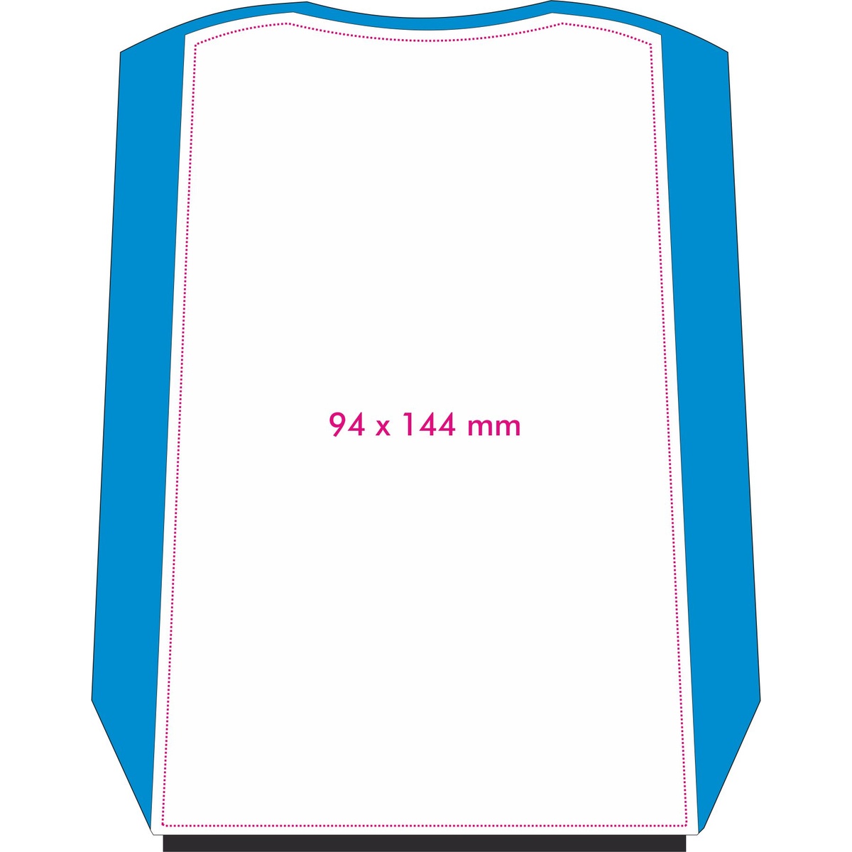 Rückseite (9,4 x 14,4 cm)