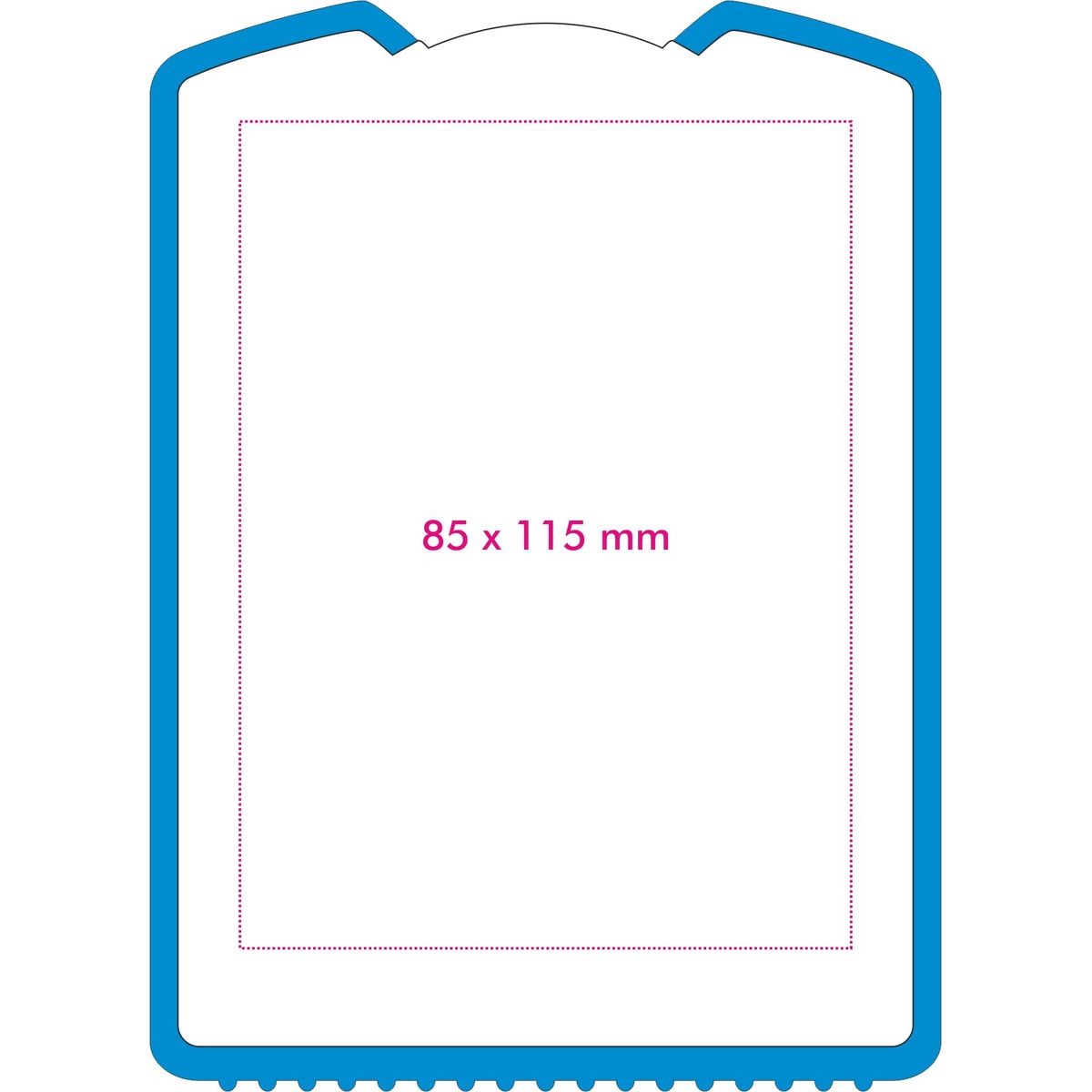 Rückseite (6,5 x 10 cm)