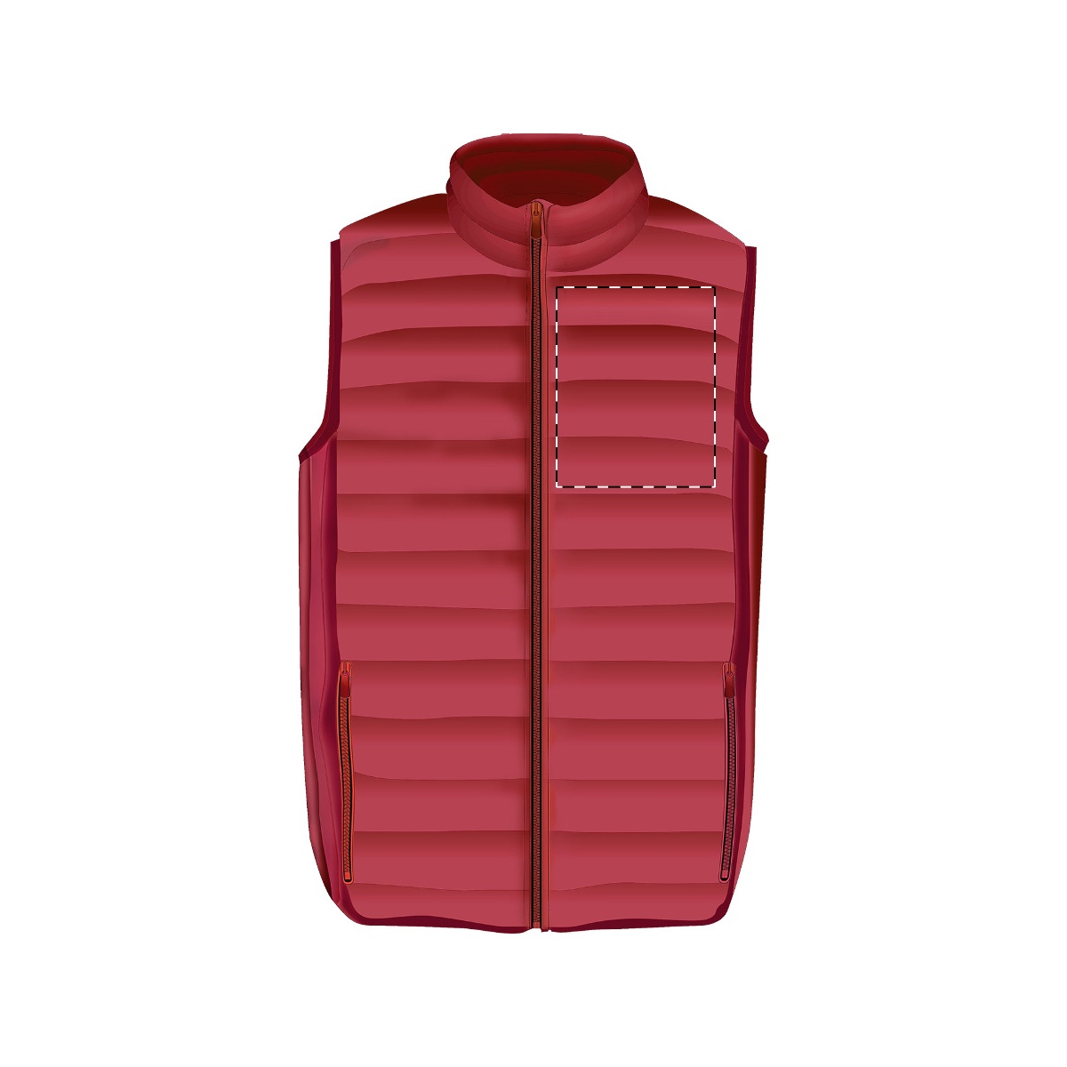 Linke Brust (15 x 4 cm)