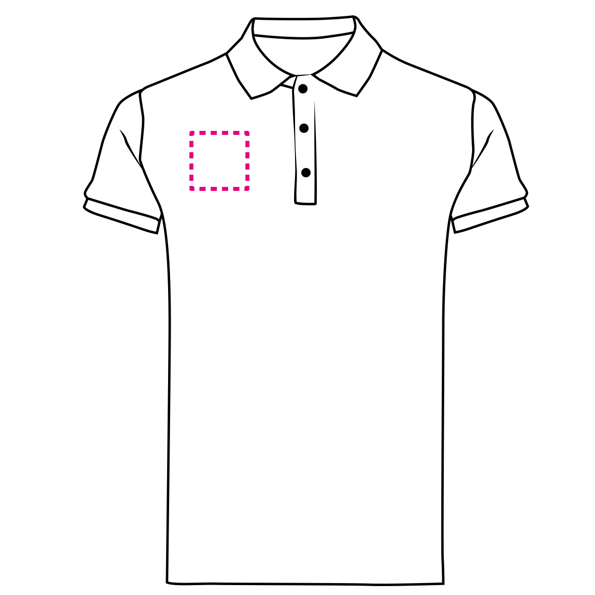Brust rechts (Logo klein)