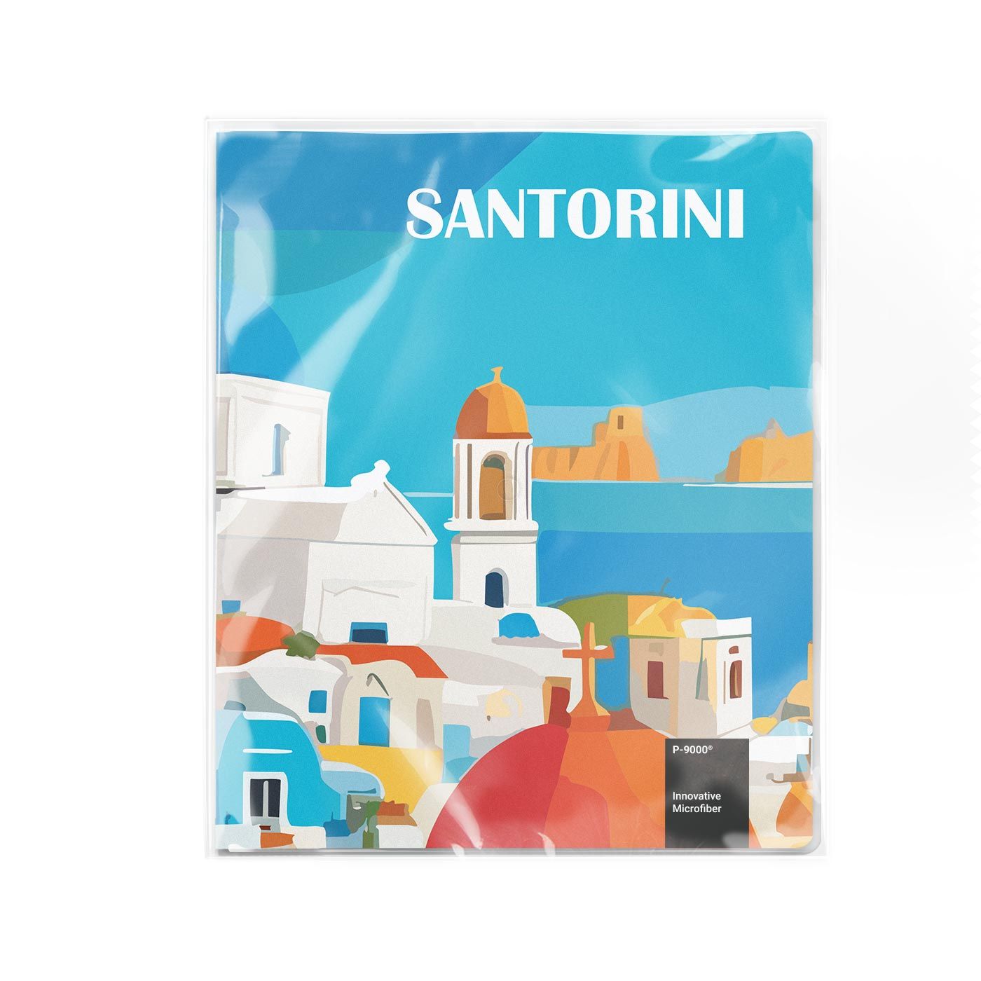 Auf Vorderseite ganzflächig (30 x 20 cm)