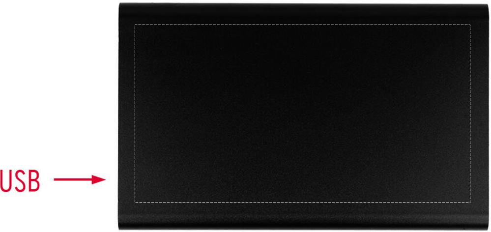 Oberseite (5,3 x 10 cm)