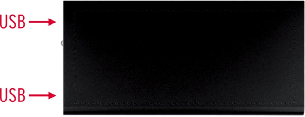 Oberseite (6 x 14 cm)