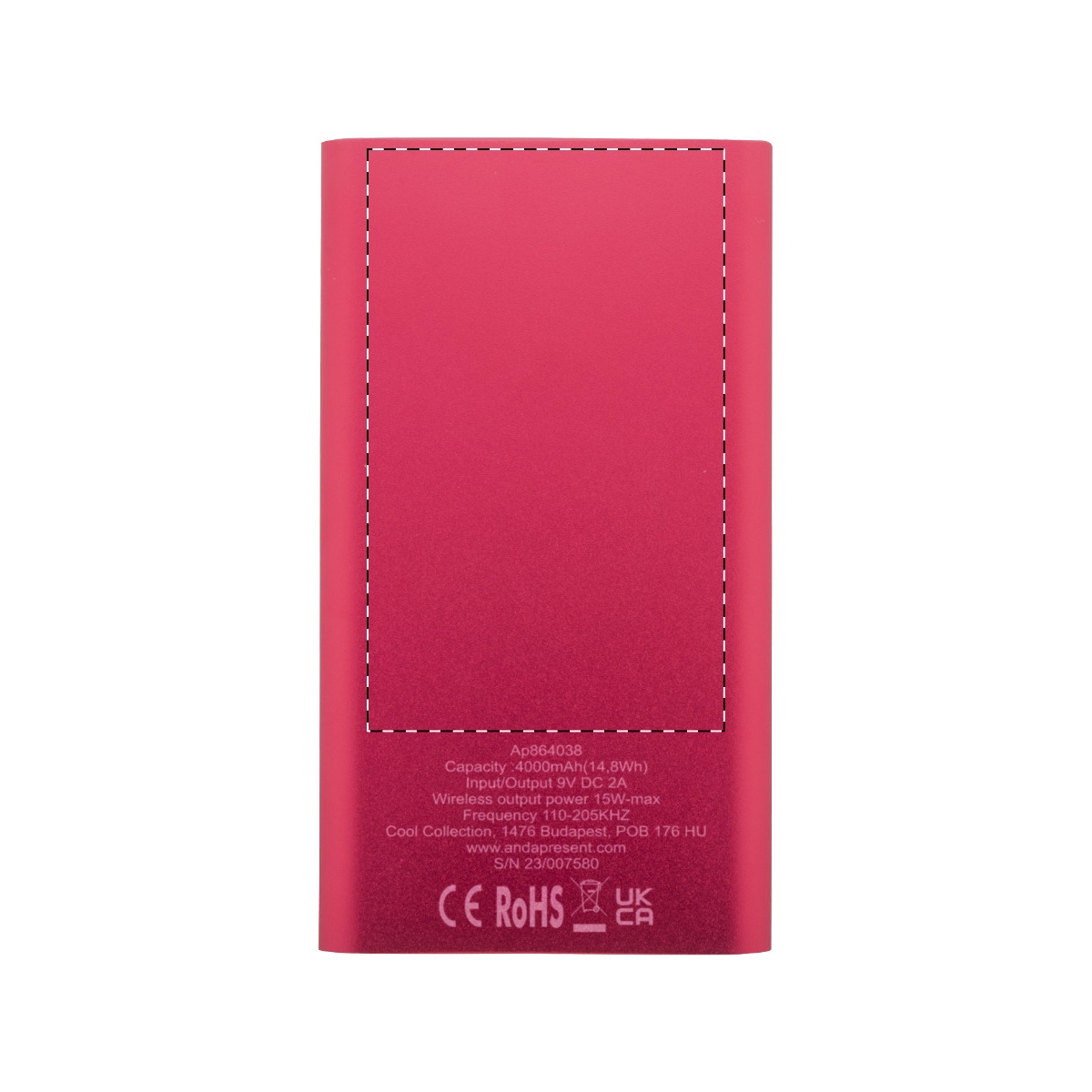 Rückseite (5 x 10 cm)