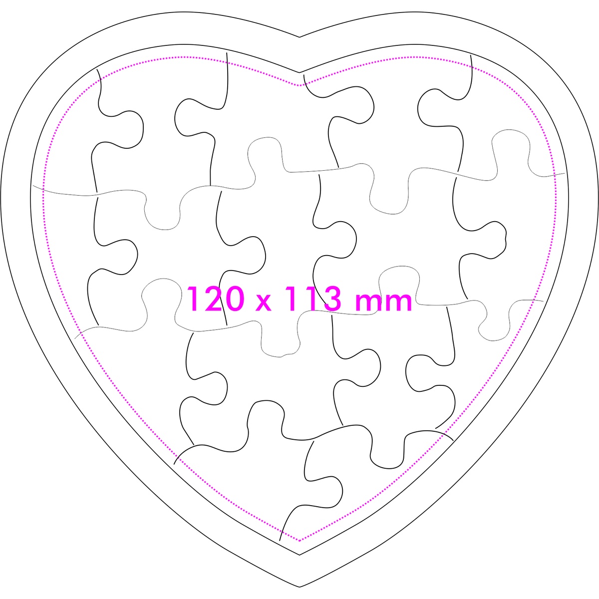 Vorderseite (11,3 x 12 cm)