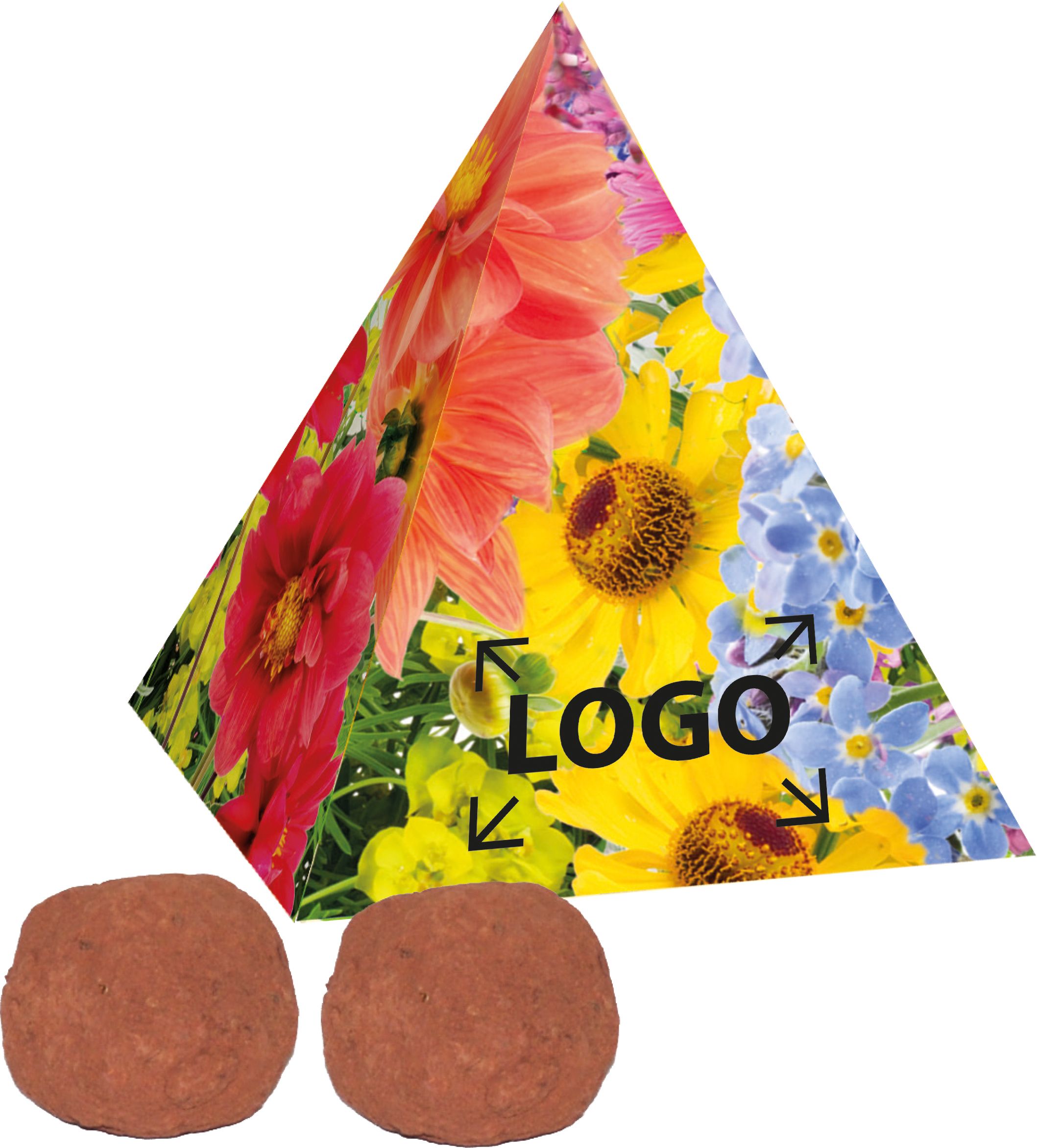 auf die Packung (21,5 x 13,5 cm)