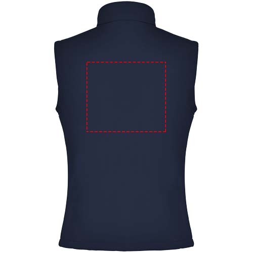 Großflächig auf die Rückseite (26 x 23 cm)