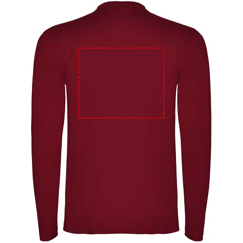 Großflächig auf die Rückseite (28 x 23 cm)