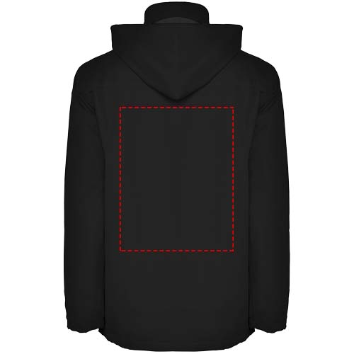 Großflächig auf die Rückseite (30 x 38 cm)