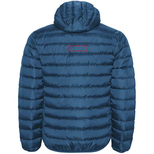 Großflächig auf die Rückseite (9,9 x 3 cm)