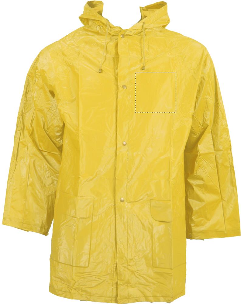 Brust links (12 x 12 cm)