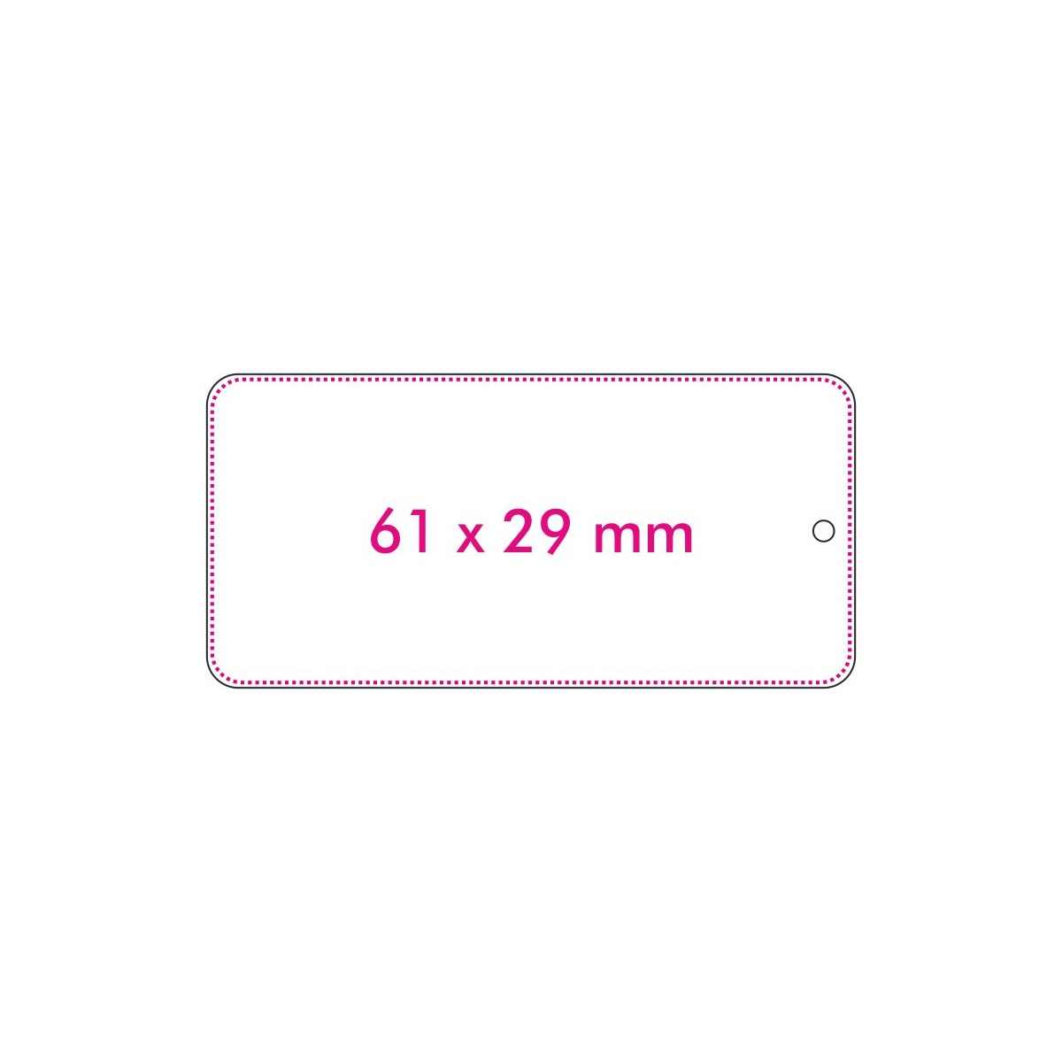 Rückseite (6,1 x 2,9 cm)