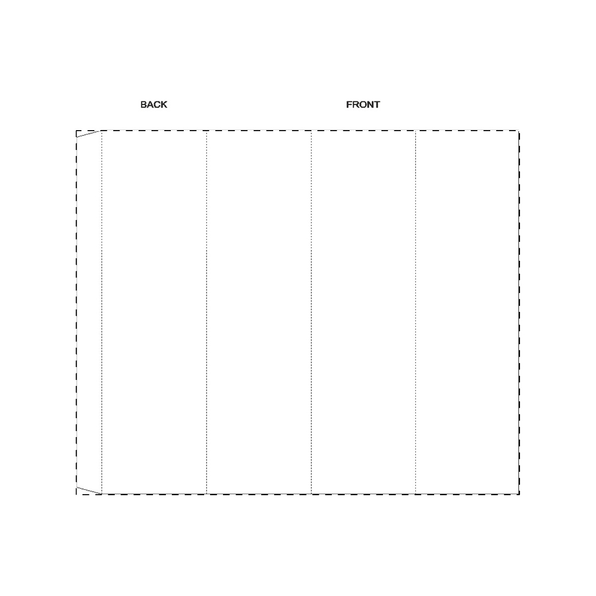 Maßgefertigte Papierbanderole (280 x 230 mm)