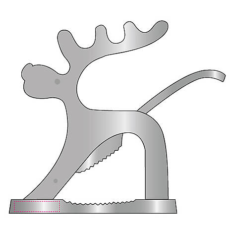 Rentier-Sockel-Links (3,5 x 0,8 cm)