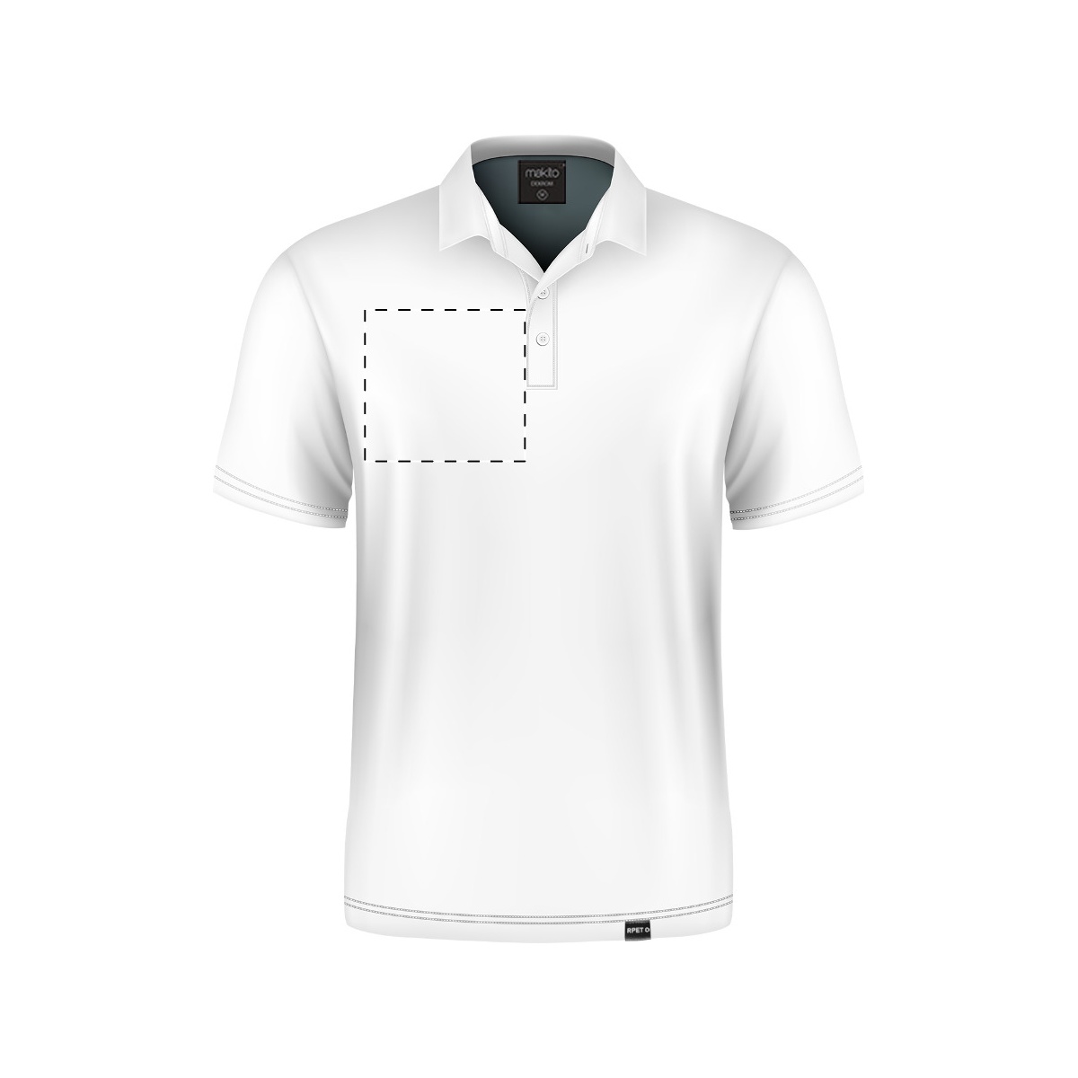 Rechte Brust (150 x 80 mm)