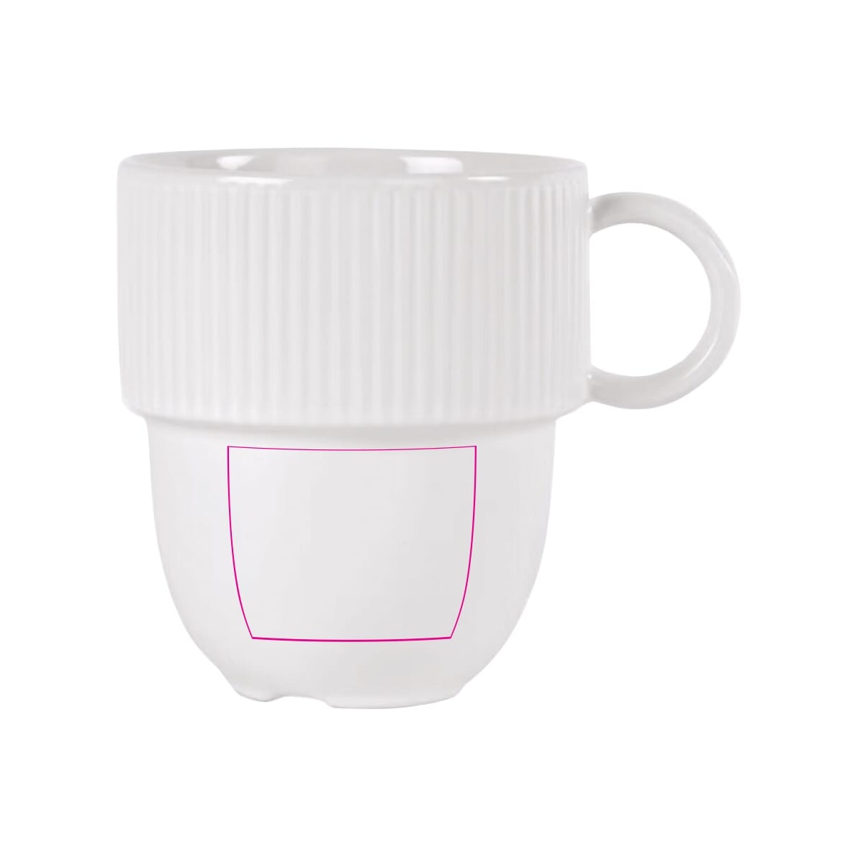 Links vom Henkel (30 x 45 mm)