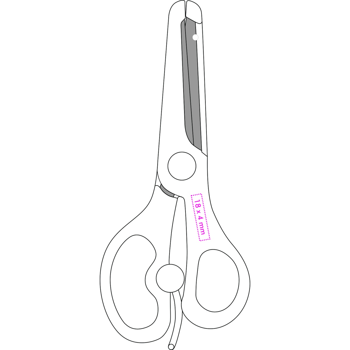 Vorderseite (1,8 x 0,4 cm)