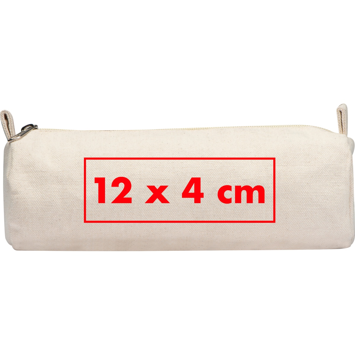 Auf der Vorderseite (12 x 4 cm)