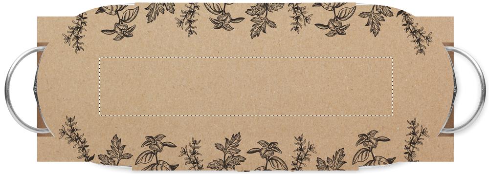 Oberseite (4 x 20 cm)