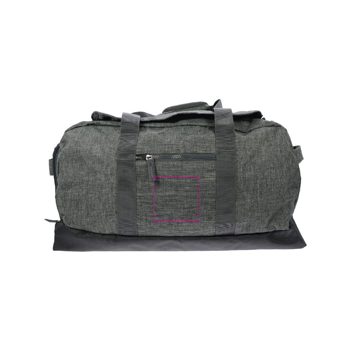 Seite 1 unter dem Reißverschluss (90 x 90 mm)