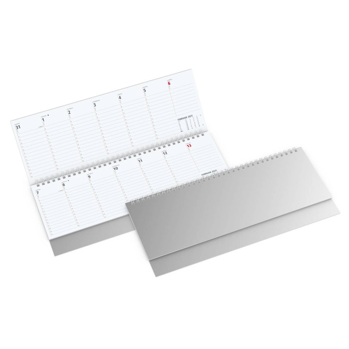 Oberdeckel Vorderseite (31,0 x 11,3 cm)